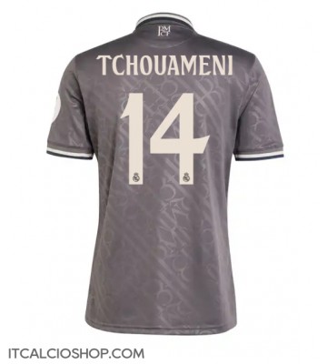 Real Madrid Aurelien Tchouameni #14 Terza Maglia 2024-25 Manica Corta